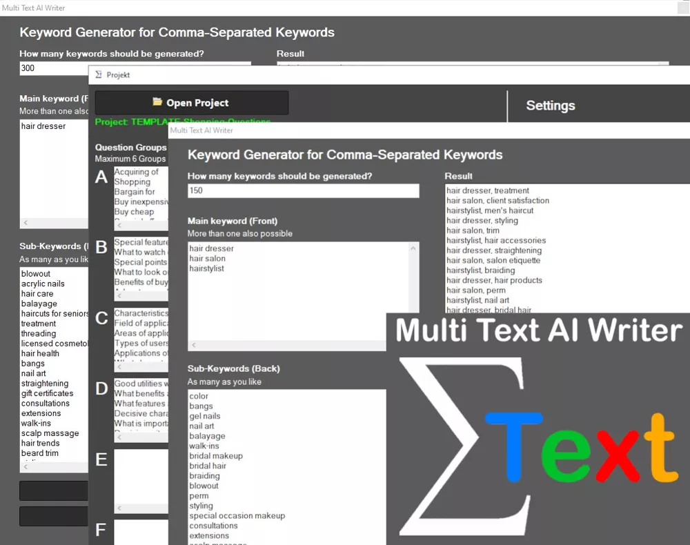 SEO Neo Tutorial - AI Texts